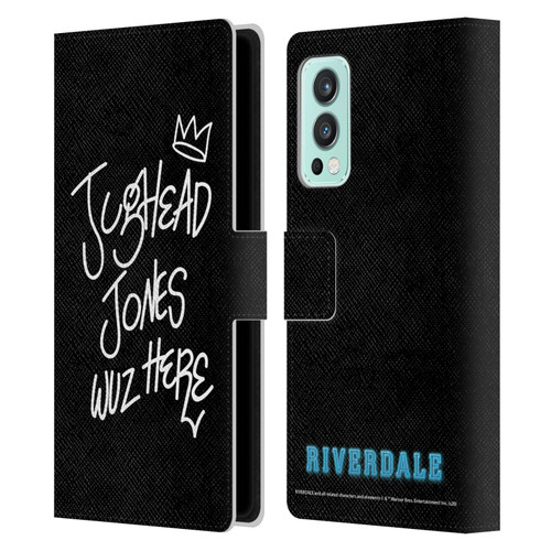 Riverdale Graphic Art Jughead Wuz Here Leather Book Wallet Case Cover For OnePlus Nord 2 5G