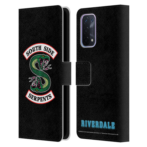 Riverdale Graphic Art South Side Serpents Leather Book Wallet Case Cover For OPPO A54 5G