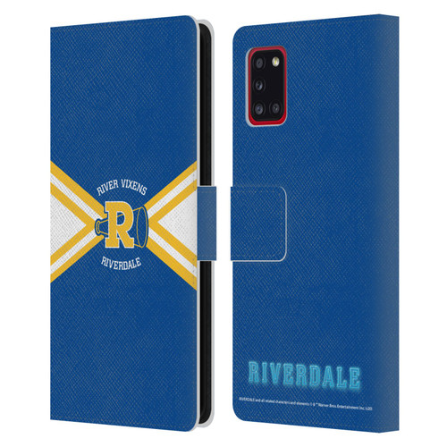Riverdale Graphic Art River Vixens Uniform Leather Book Wallet Case Cover For Samsung Galaxy A31 (2020)