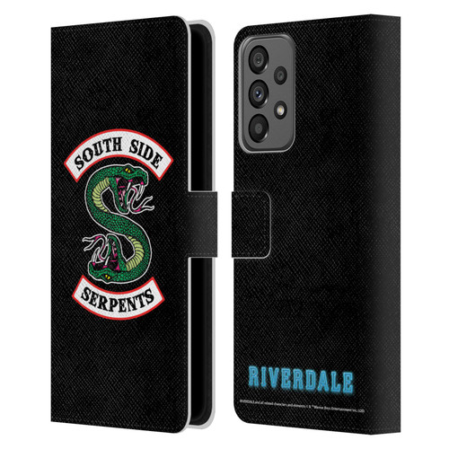 Riverdale Graphic Art South Side Serpents Leather Book Wallet Case Cover For Samsung Galaxy A73 5G (2022)