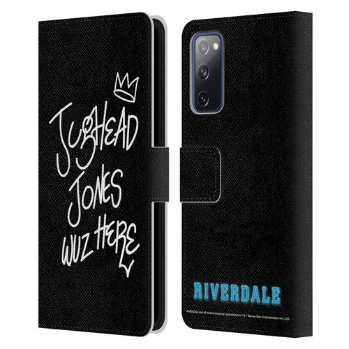 Riverdale Graphic Art Jughead Wuz Here Leather Book Wallet Case Cover For Samsung Galaxy S20 FE / 5G
