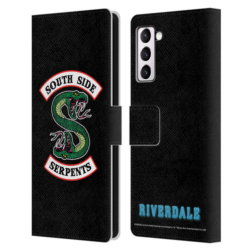 Riverdale Graphic Art South Side Serpents Leather Book Wallet Case Cover For Samsung Galaxy S21+ 5G