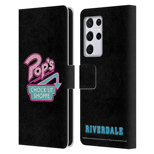 Riverdale Graphic Art Pop's Leather Book Wallet Case Cover For Samsung Galaxy S21 Ultra 5G