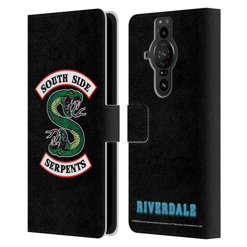 Riverdale Graphic Art South Side Serpents Leather Book Wallet Case Cover For Sony Xperia Pro-I