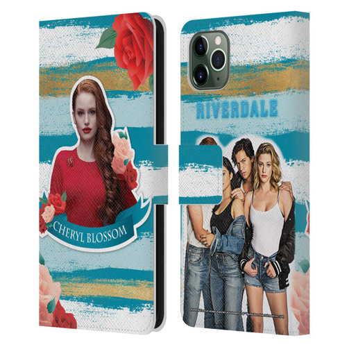 Riverdale Graphics Cheryl Blossom Leather Book Wallet Case Cover For Apple iPhone 11 Pro Max