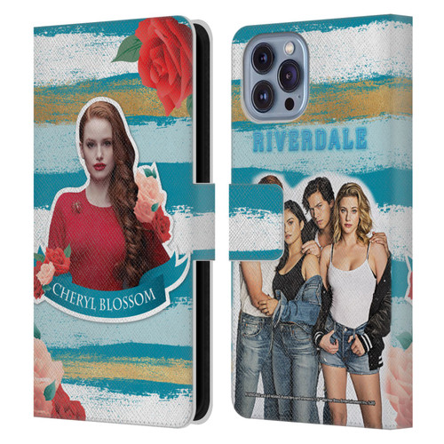 Riverdale Graphics Cheryl Blossom Leather Book Wallet Case Cover For Apple iPhone 14