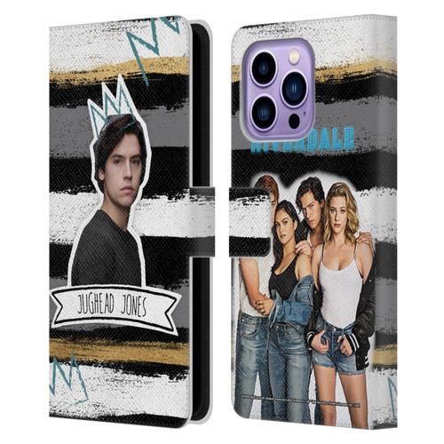 Riverdale Graphics Jughead Jones Leather Book Wallet Case Cover For Apple iPhone 14 Pro Max