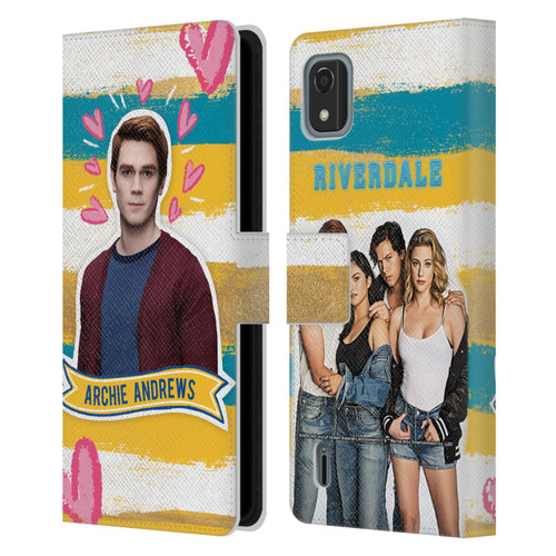 Riverdale Graphics Archie Andrews Leather Book Wallet Case Cover For Nokia C2 2nd Edition