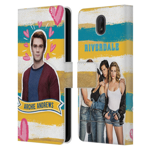 Riverdale Graphics Archie Andrews Leather Book Wallet Case Cover For Nokia C01 Plus/C1 2nd Edition