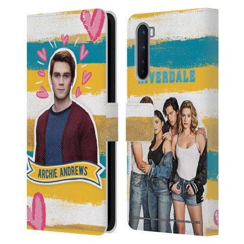 Riverdale Graphics Archie Andrews Leather Book Wallet Case Cover For OnePlus Nord 5G