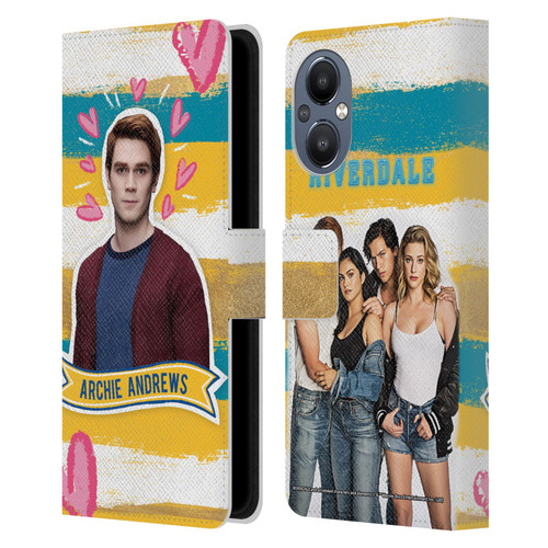 Riverdale Graphics Archie Andrews Leather Book Wallet Case Cover For OnePlus Nord N20 5G