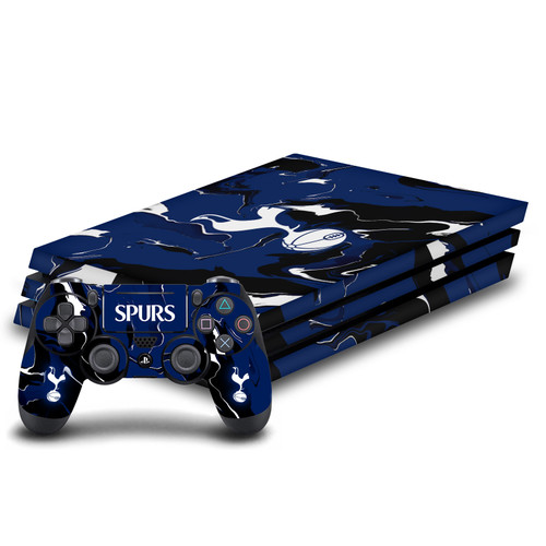 Tottenham Hotspur F.C. Logo Art Marble Vinyl Sticker Skin Decal Cover for Sony PS4 Pro Bundle