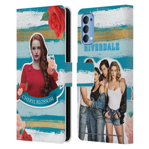Riverdale Graphics Cheryl Blossom Leather Book Wallet Case Cover For OPPO Reno 4 5G