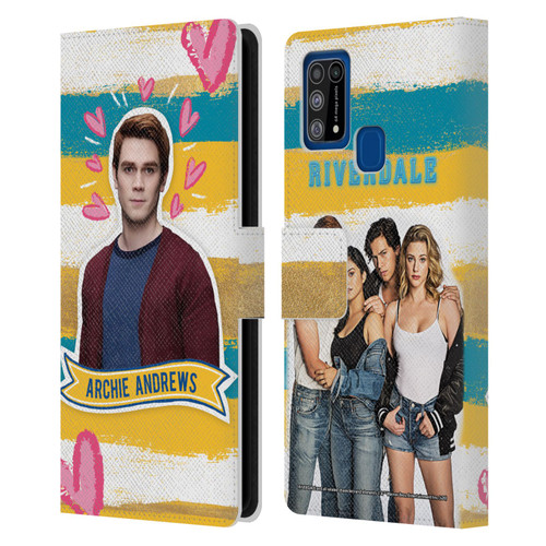 Riverdale Graphics Archie Andrews Leather Book Wallet Case Cover For Samsung Galaxy M31 (2020)