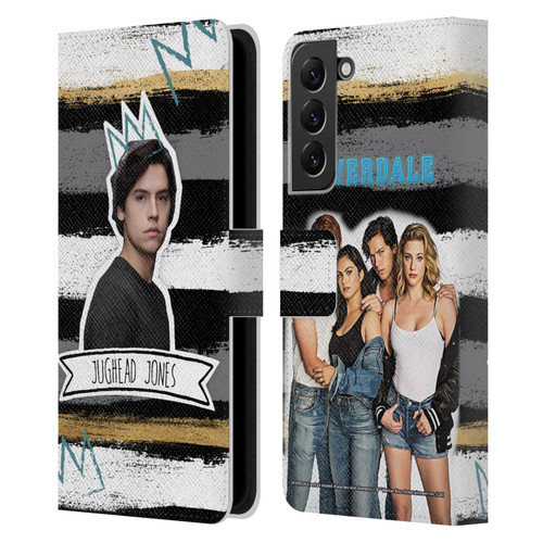 Riverdale Graphics Jughead Jones Leather Book Wallet Case Cover For Samsung Galaxy S22+ 5G