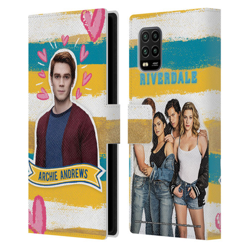 Riverdale Graphics Archie Andrews Leather Book Wallet Case Cover For Xiaomi Mi 10 Lite 5G