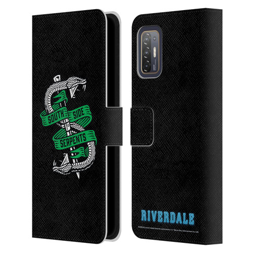 Riverdale Art South Side Serpents Leather Book Wallet Case Cover For HTC Desire 21 Pro 5G