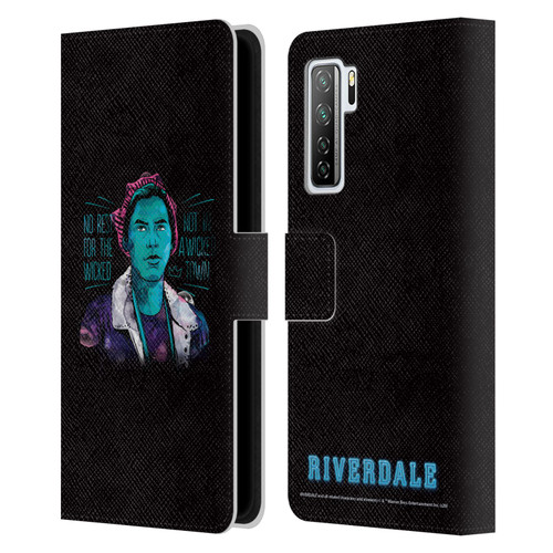 Riverdale Art Jughead Jones Leather Book Wallet Case Cover For Huawei Nova 7 SE/P40 Lite 5G