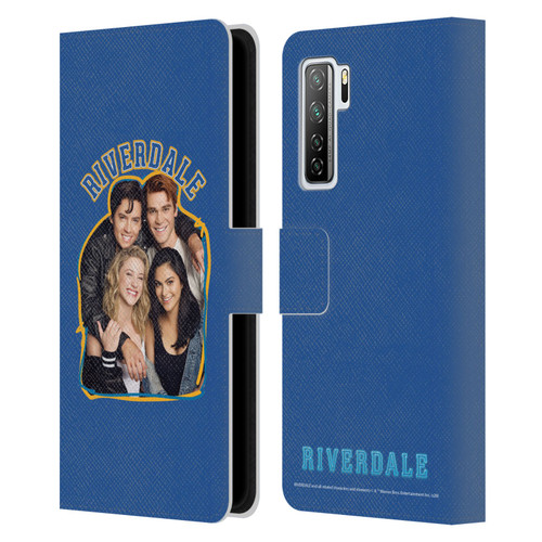 Riverdale Art Riverdale Cast 2 Leather Book Wallet Case Cover For Huawei Nova 7 SE/P40 Lite 5G