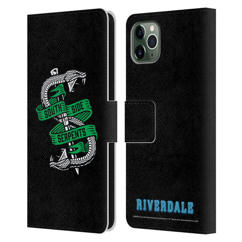Riverdale Art South Side Serpents Leather Book Wallet Case Cover For Apple iPhone 11 Pro Max