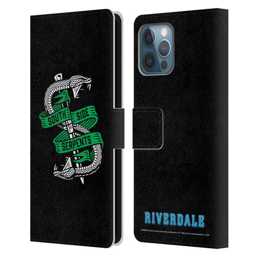 Riverdale Art South Side Serpents Leather Book Wallet Case Cover For Apple iPhone 12 Pro Max