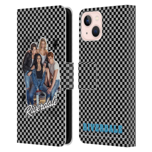 Riverdale Art Riverdale Cast 1 Leather Book Wallet Case Cover For Apple iPhone 13