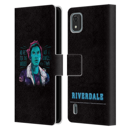 Riverdale Art Jughead Jones Leather Book Wallet Case Cover For Nokia C2 2nd Edition