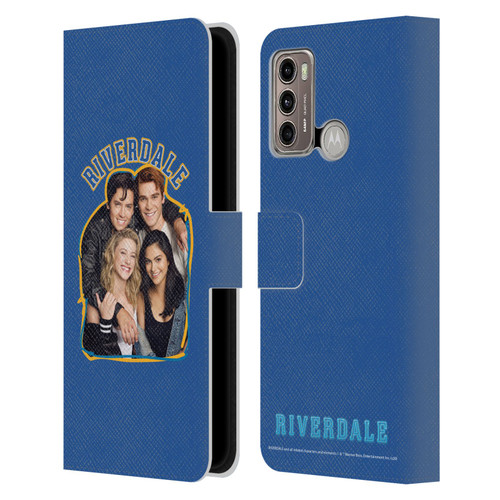 Riverdale Art Riverdale Cast 2 Leather Book Wallet Case Cover For Motorola Moto G60 / Moto G40 Fusion