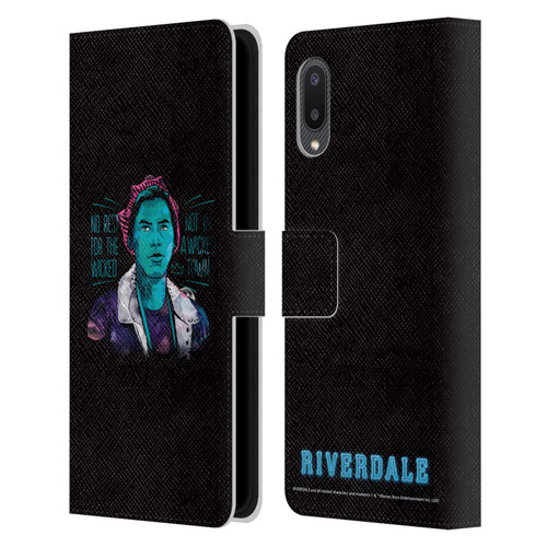 Riverdale Art Jughead Jones Leather Book Wallet Case Cover For Samsung Galaxy A02/M02 (2021)