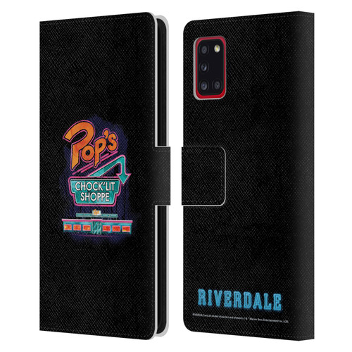 Riverdale Art Pop's Leather Book Wallet Case Cover For Samsung Galaxy A31 (2020)