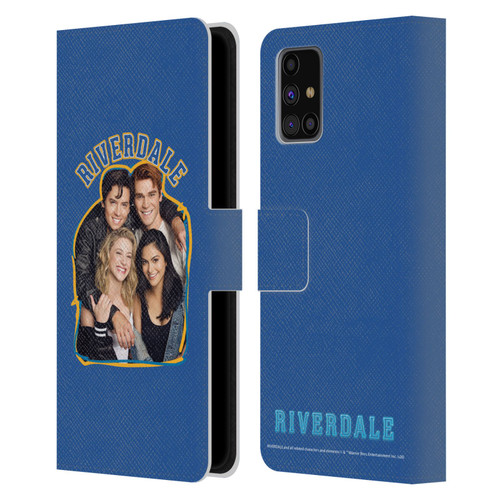 Riverdale Art Riverdale Cast 2 Leather Book Wallet Case Cover For Samsung Galaxy M31s (2020)