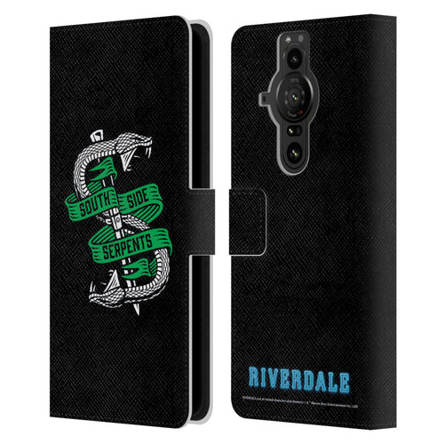Riverdale Art South Side Serpents Leather Book Wallet Case Cover For Sony Xperia Pro-I