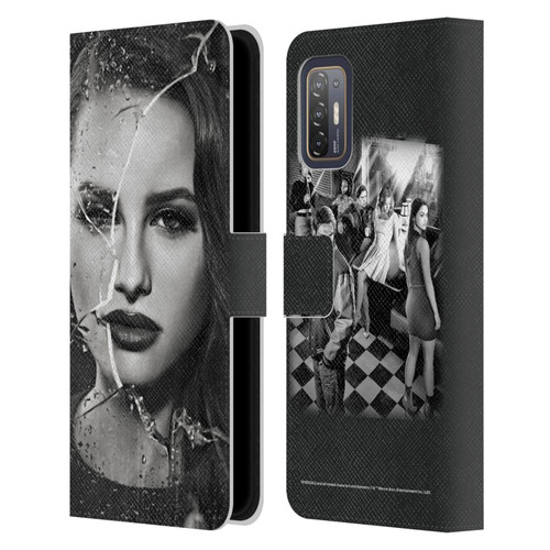 Riverdale Broken Glass Portraits Cheryl Blossom Leather Book Wallet Case Cover For HTC Desire 21 Pro 5G