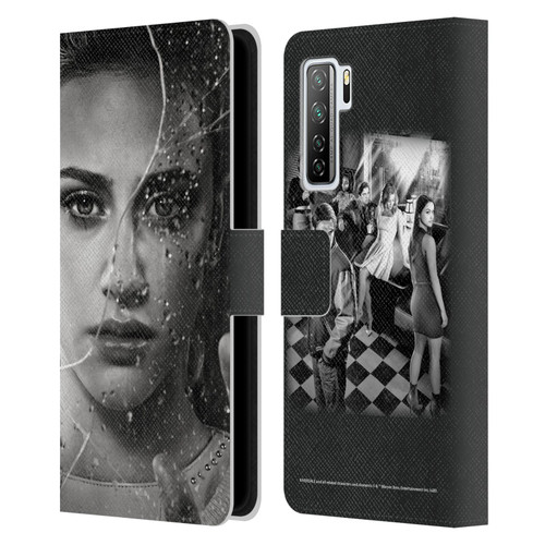 Riverdale Broken Glass Portraits Betty Cooper Leather Book Wallet Case Cover For Huawei Nova 7 SE/P40 Lite 5G