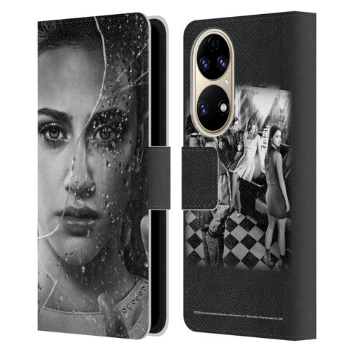 Riverdale Broken Glass Portraits Betty Cooper Leather Book Wallet Case Cover For Huawei P50