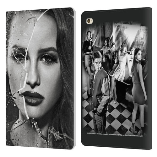 Riverdale Broken Glass Portraits Cheryl Blossom Leather Book Wallet Case Cover For Apple iPad mini 4