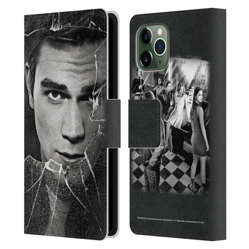 Riverdale Broken Glass Portraits Archie Andrews Leather Book Wallet Case Cover For Apple iPhone 11 Pro