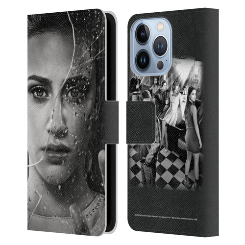 Riverdale Broken Glass Portraits Betty Cooper Leather Book Wallet Case Cover For Apple iPhone 13 Pro