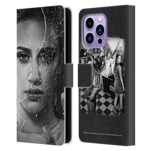 Riverdale Broken Glass Portraits Betty Cooper Leather Book Wallet Case Cover For Apple iPhone 14 Pro Max