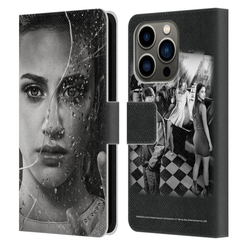 Riverdale Broken Glass Portraits Betty Cooper Leather Book Wallet Case Cover For Apple iPhone 14 Pro