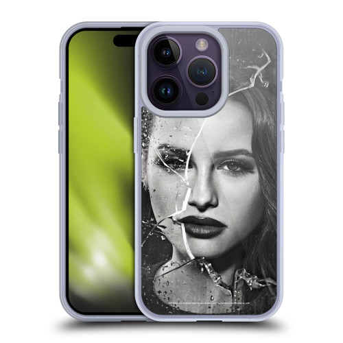 Riverdale Broken Glass Portraits Cheryl Blossom Soft Gel Case for Apple iPhone 14 Pro
