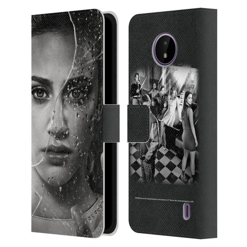 Riverdale Broken Glass Portraits Betty Cooper Leather Book Wallet Case Cover For Nokia C10 / C20