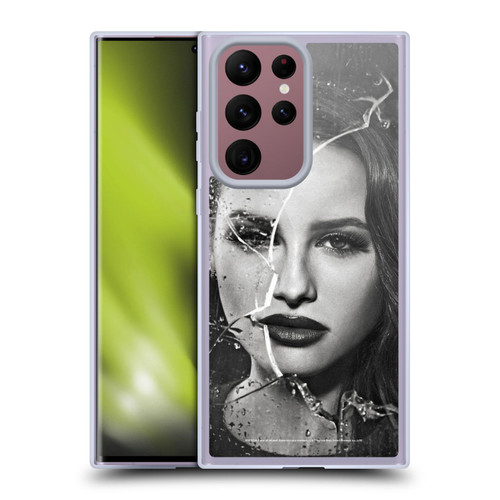 Riverdale Broken Glass Portraits Cheryl Blossom Soft Gel Case for Samsung Galaxy S22 Ultra 5G