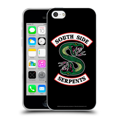 Riverdale Graphic Art South Side Serpents Soft Gel Case for Apple iPhone 5c