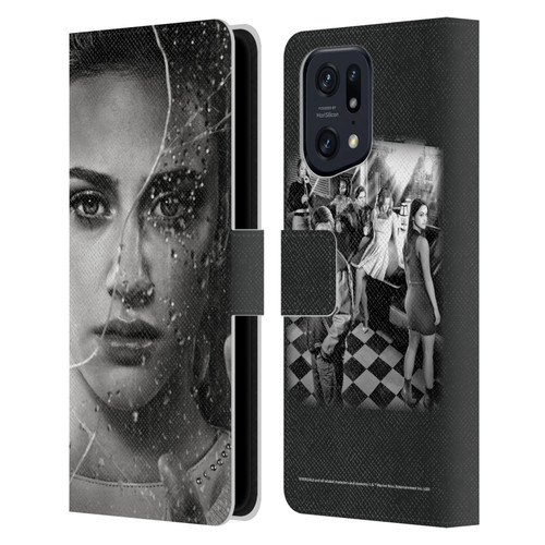 Riverdale Broken Glass Portraits Betty Cooper Leather Book Wallet Case Cover For OPPO Find X5 Pro