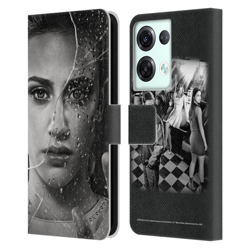 Riverdale Broken Glass Portraits Betty Cooper Leather Book Wallet Case Cover For OPPO Reno8 Pro
