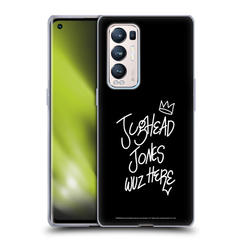 Riverdale Graphic Art Jughead Wuz Here Soft Gel Case for OPPO Find X3 Neo / Reno5 Pro+ 5G