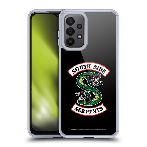 Riverdale Graphic Art South Side Serpents Soft Gel Case for Samsung Galaxy A23 / 5G (2022)
