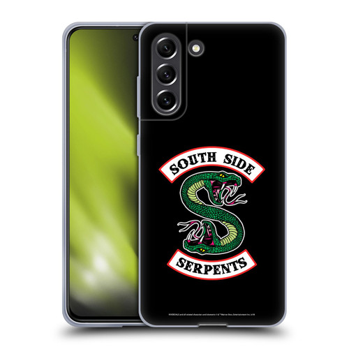 Riverdale Graphic Art South Side Serpents Soft Gel Case for Samsung Galaxy S21 FE 5G