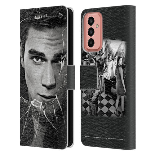 Riverdale Broken Glass Portraits Archie Andrews Leather Book Wallet Case Cover For Samsung Galaxy M13 (2022)